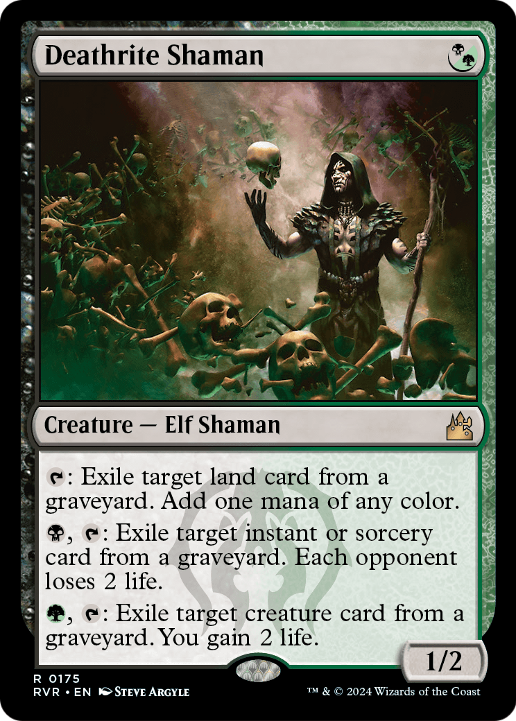 Deathrite Shaman [Ravnica Remastered] Foil