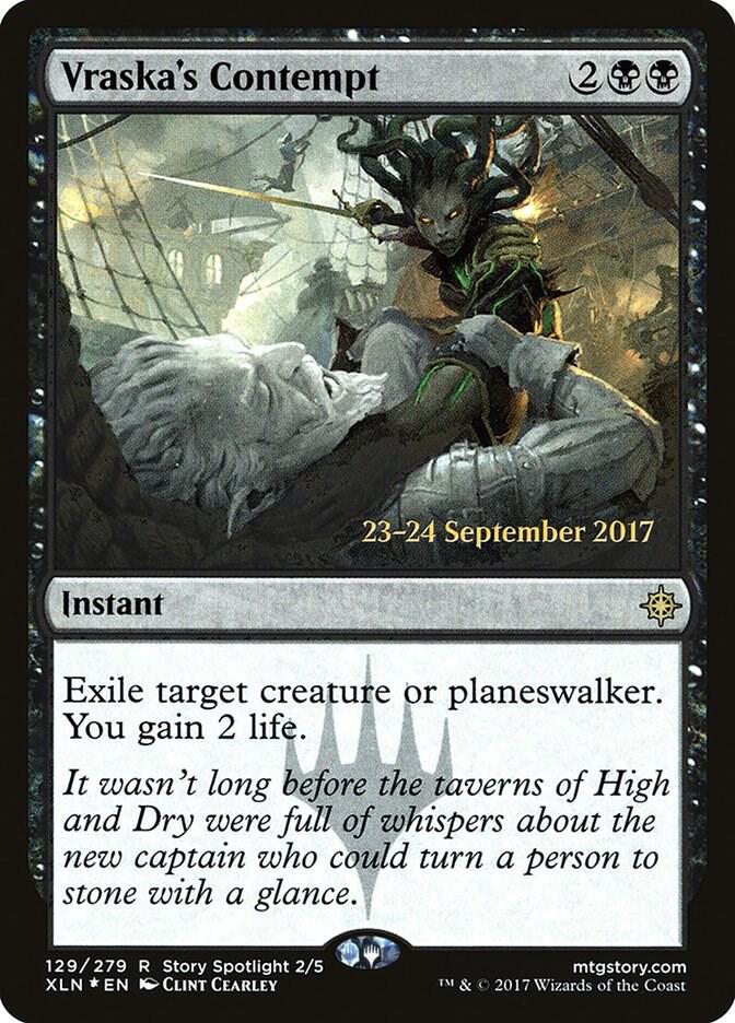 Vraskas Contempt 129s/120 (Prerelease Cards)  - Foil