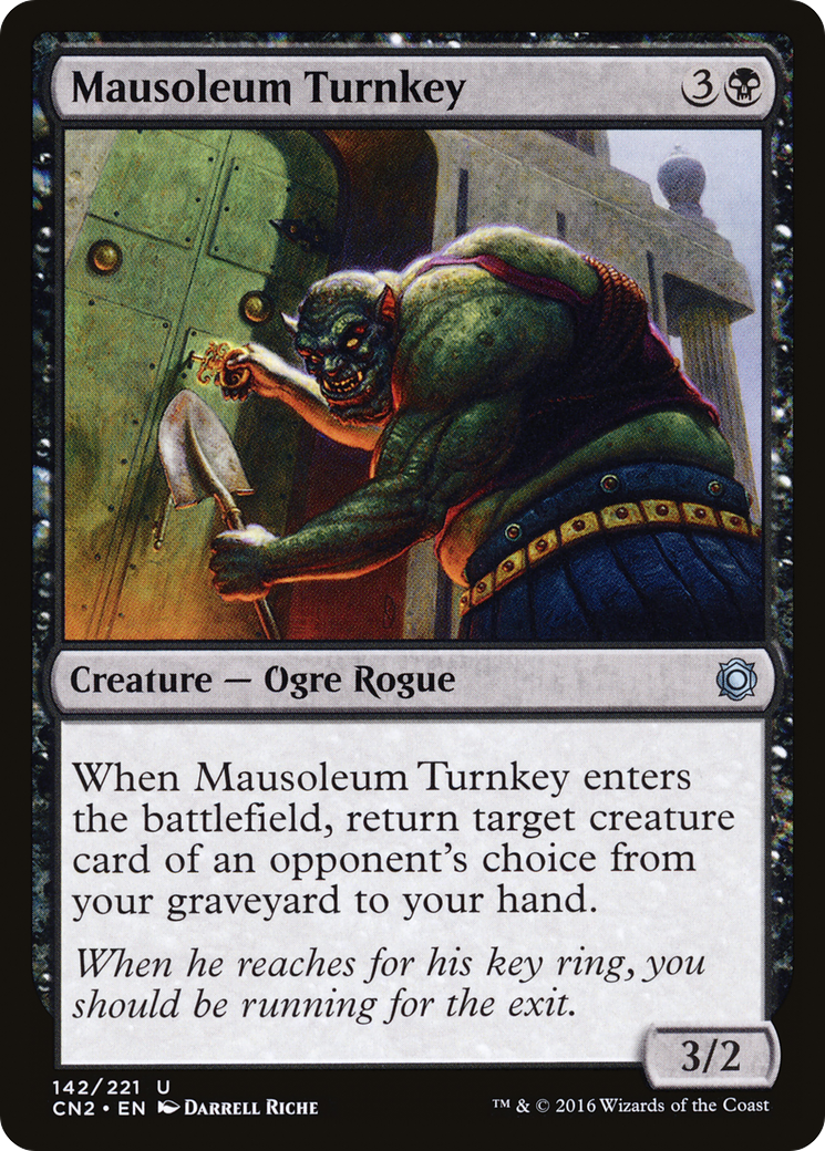 Mausoleum Turnkey [Conspiracy: Take the Crown] Foil