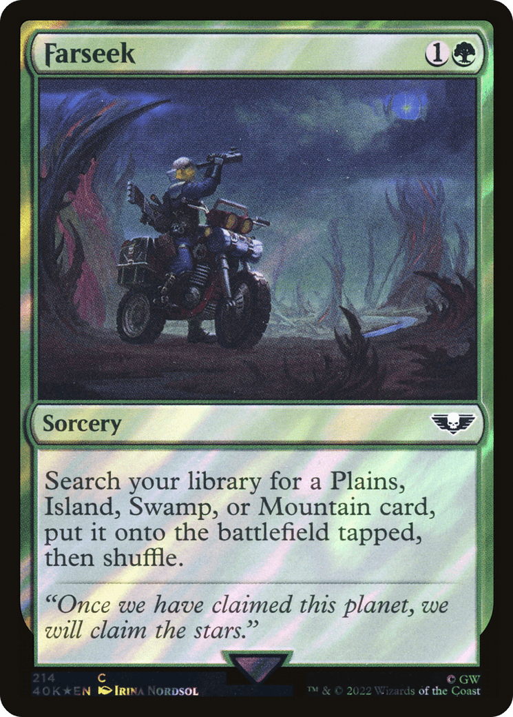 Farseek (Surge Foil) [Warhammer 40,000]
