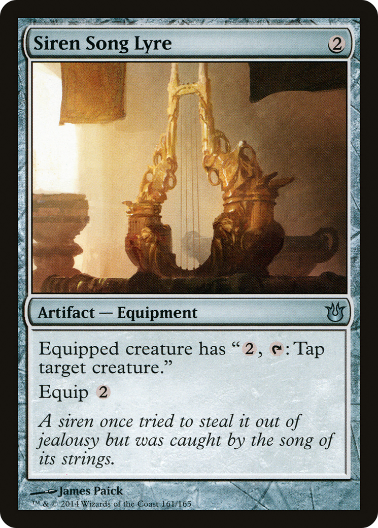 Siren Song Lyre [Born of the Gods] Foil