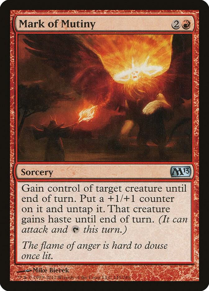 Mark of Mutiny 141/249 (Magic 2013 (M13)) 
