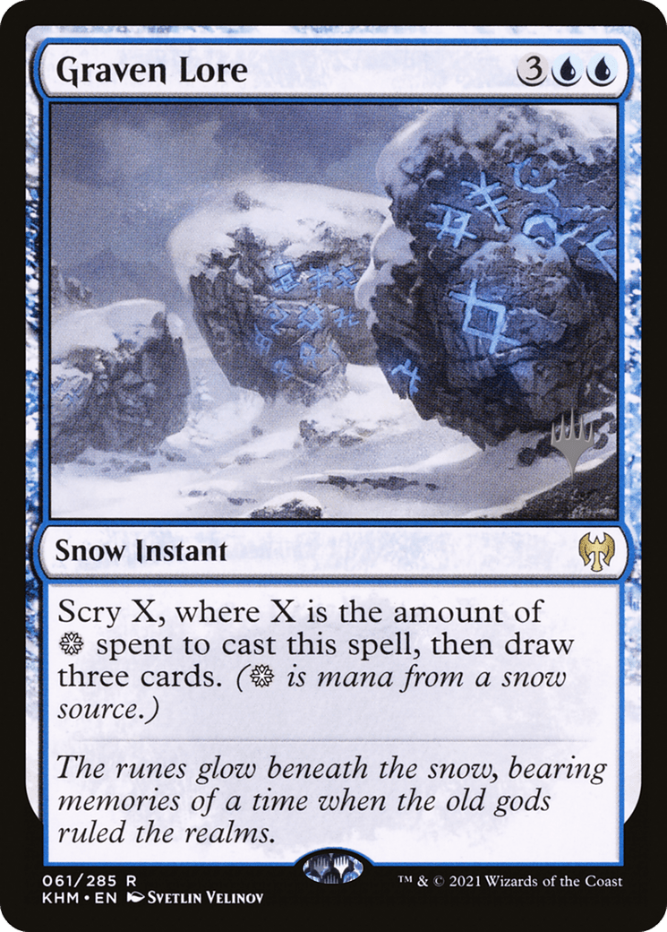 Graven Lore (Promo Pack) [Kaldheim Promos] Foil