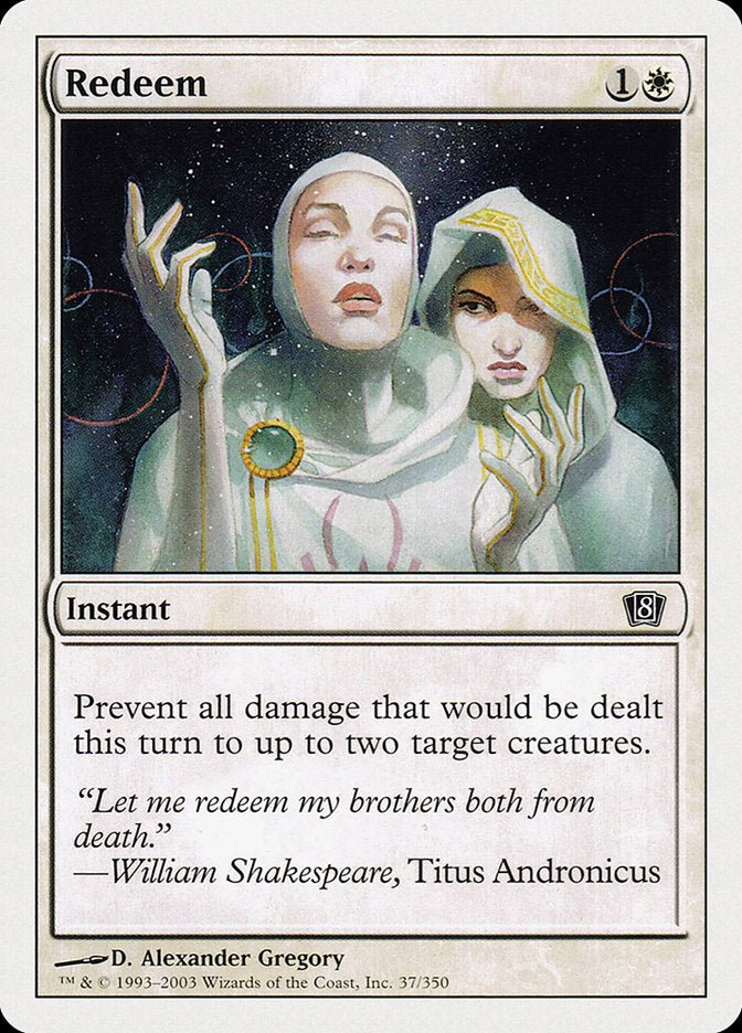 Redeem 37/350 (8th Edition) 