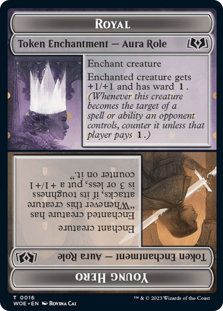 Royal // Young Hero (TWOE-016) - Wilds of Eldraine Tokens Foil