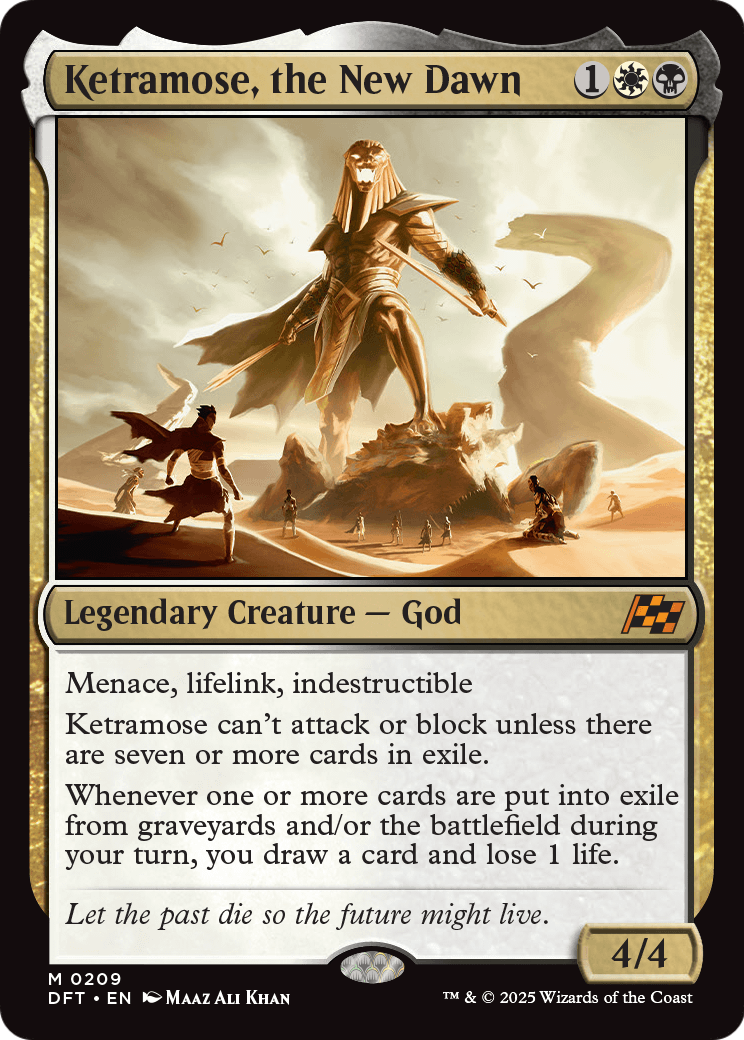 Ketramose, the New Dawn |  (209) [Aetherdrift]