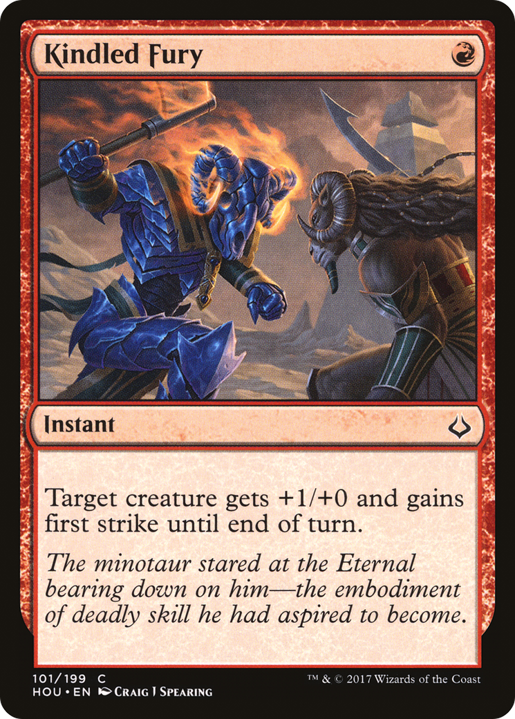 Kindled Fury [Hour of Devastation] Foil