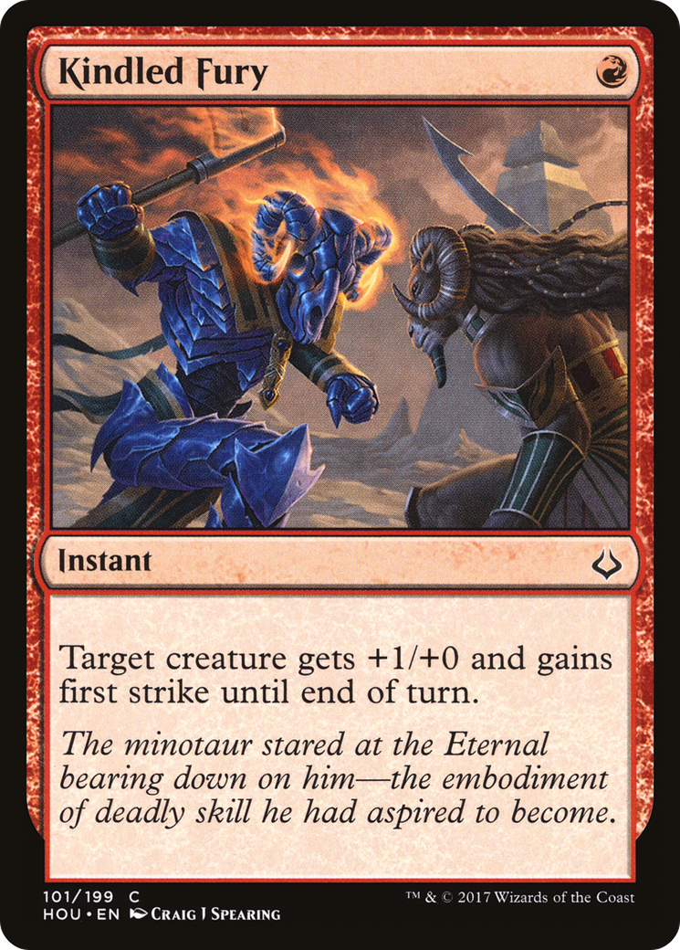 Kindled Fury [Hour of Devastation] Foil