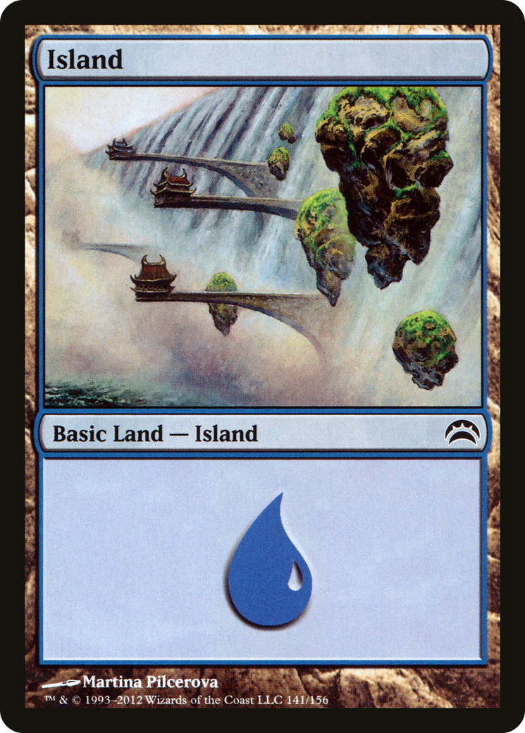 Island (141) [Planechase 2012]  Foil