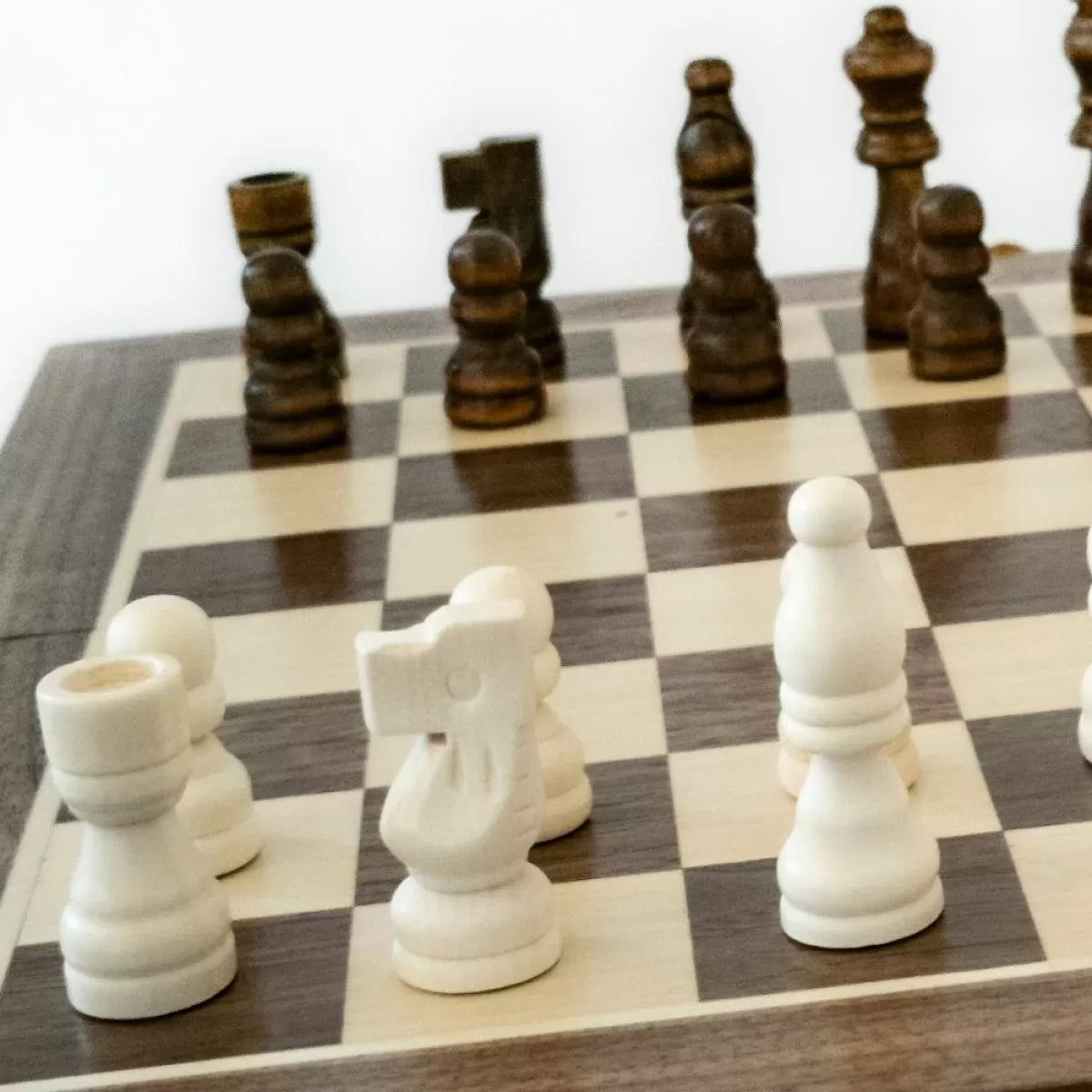LPG Classics | Wooden Chess/Checkers/Backgammon Set (30cm Foldable Board)