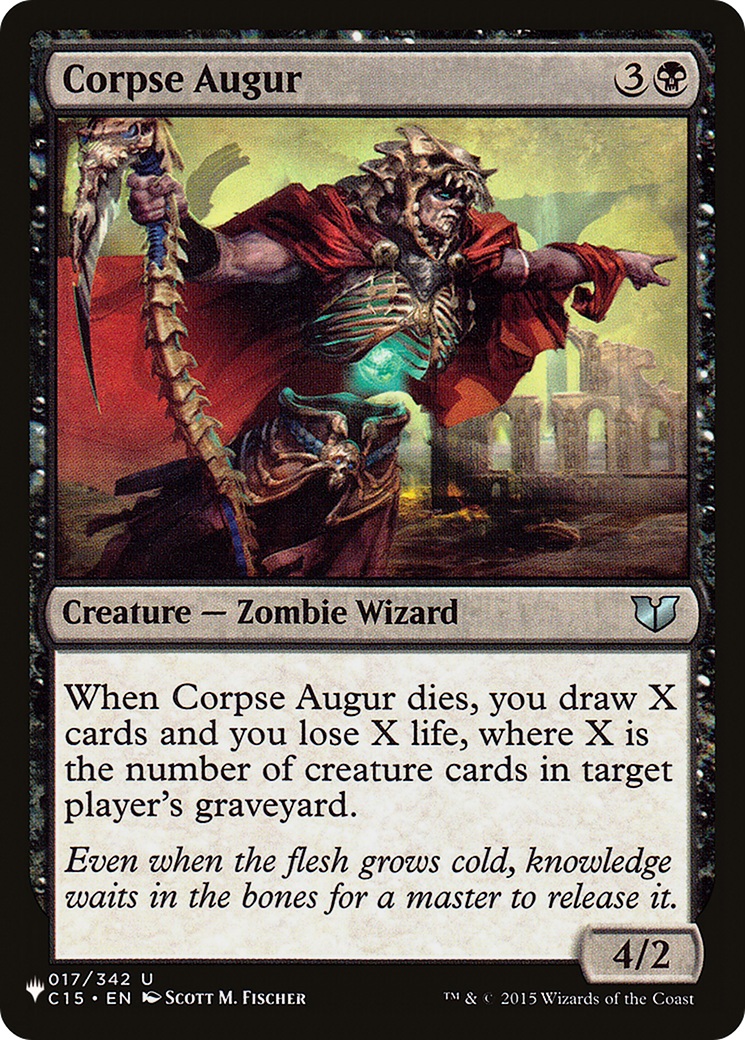 Corpse Augur |  (C15-17) [The List]