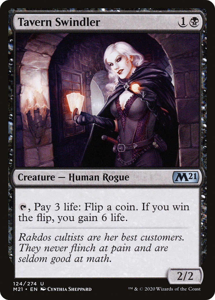 Tavern Swindler [Core Set 2021] Foil