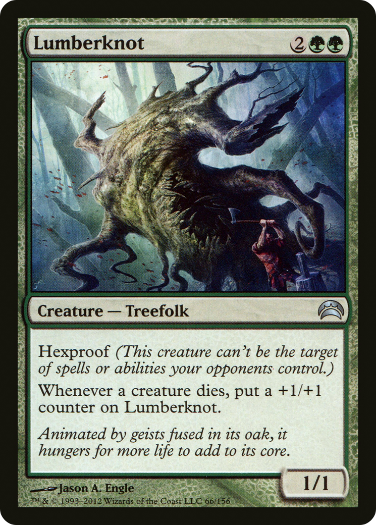 Lumberknot (066) [Planechase 2012]  Foil