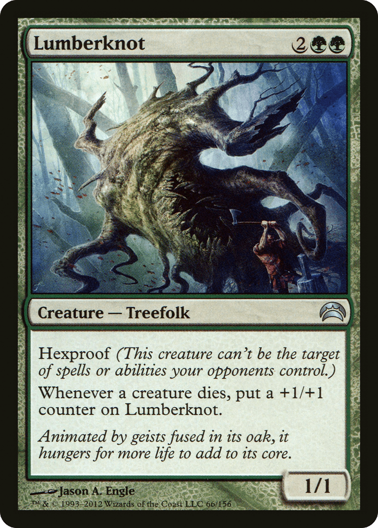 Lumberknot (066) [Planechase 2012]  Foil