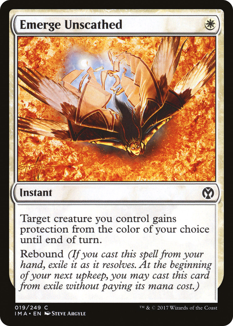 Emerge Unscathed [Iconic Masters] Foil
