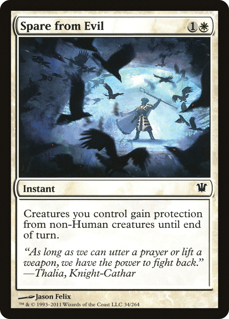 Spare from Evil [Innistrad] Foil