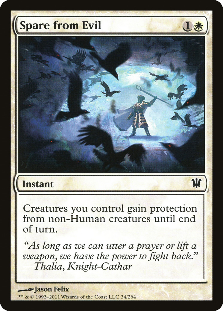 Spare from Evil [Innistrad] Foil