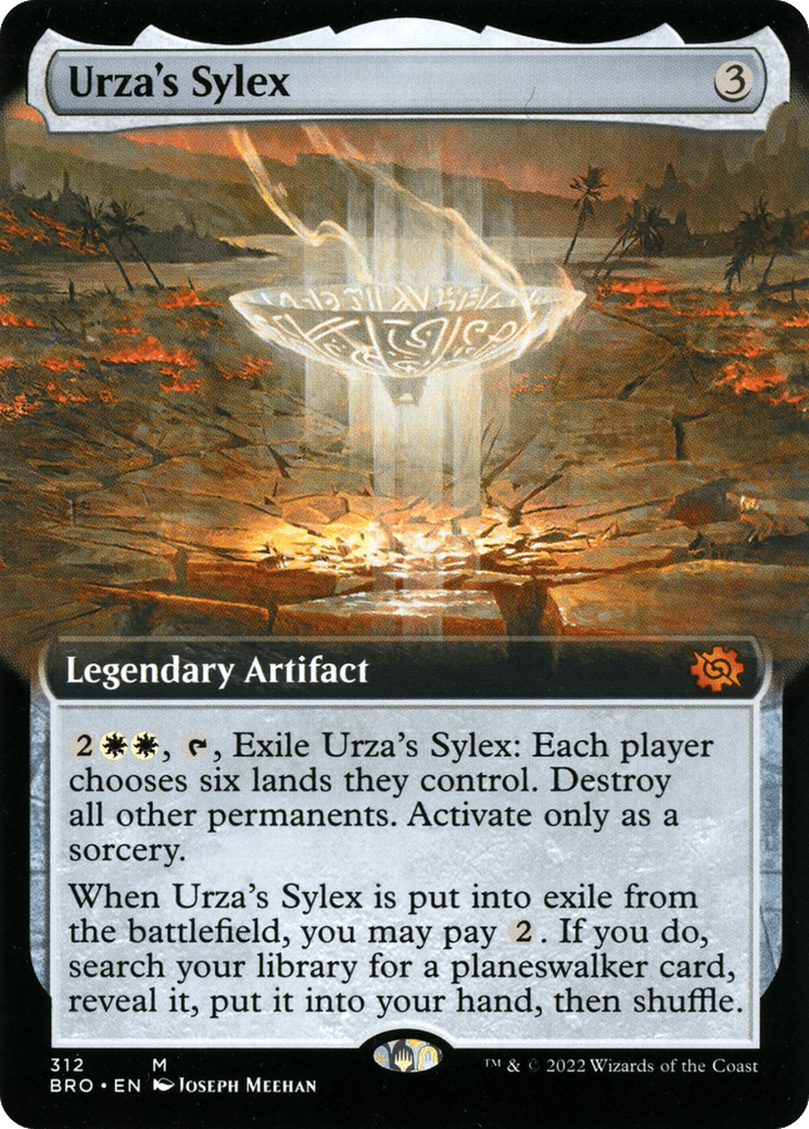 Urza's Sylex (Extended Art) [The Brothers' War] Foil