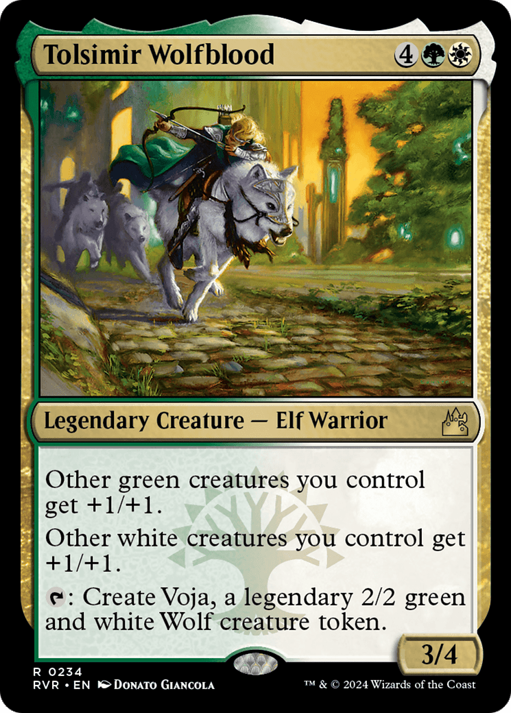 Tolsimir Wolfblood [Ravnica Remastered] Foil