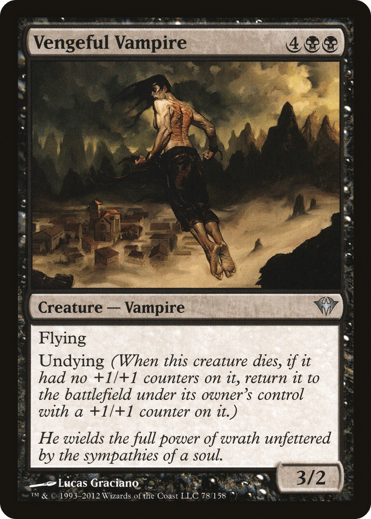 Vengeful Vampire [Dark Ascension] Foil