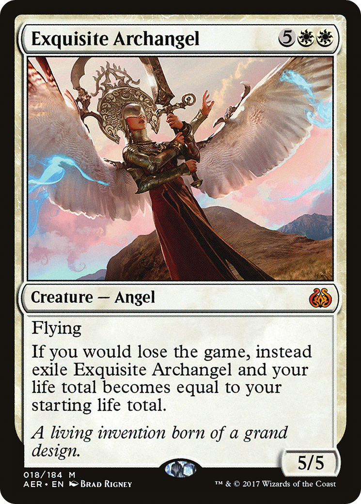 Exquisite Archangel [Aether Revolt] Foil