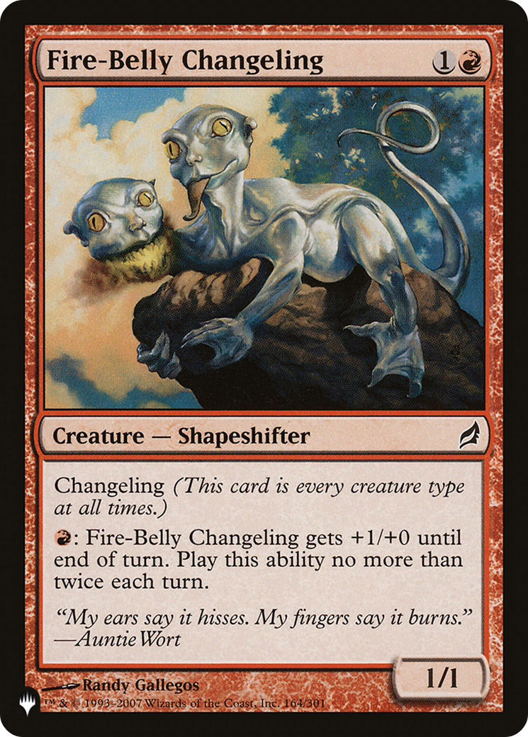 Fire-Belly Changeling |  (LRW-164) [The List]
