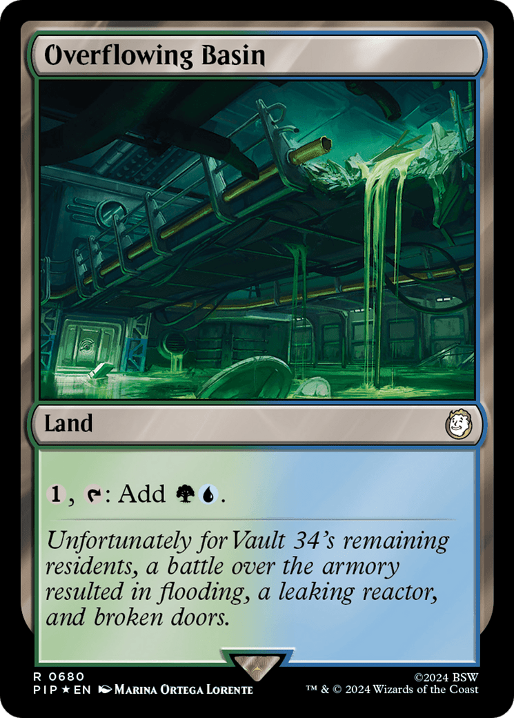 Overflowing Basin (Surge Foil) [Fallout]
