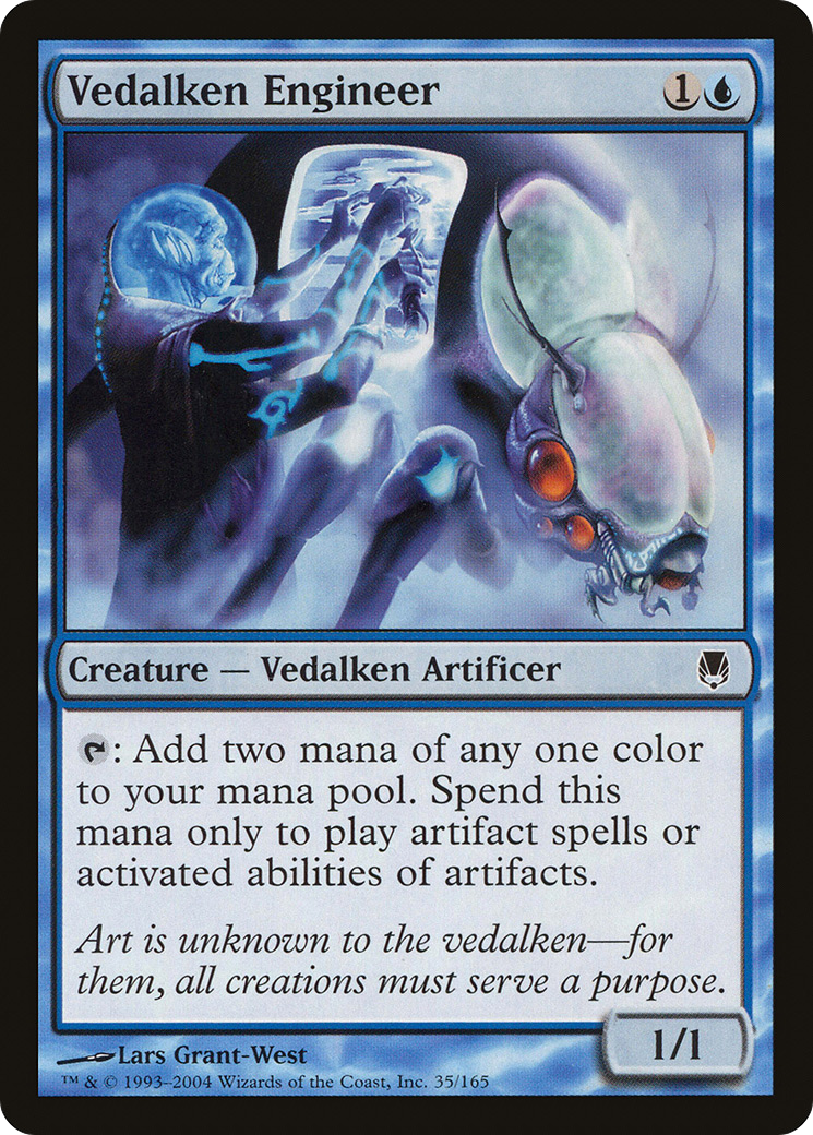 Vedalken Engineer [Darksteel] Foil