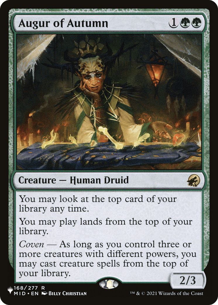 Augur of Autumn |  (MID-168) [The List]