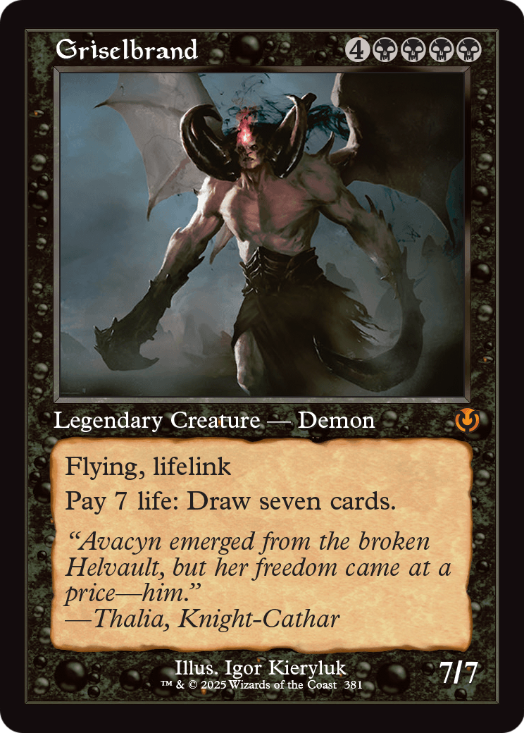Griselbrand (Retro Frame) (-381) [Innistrad Remastered]