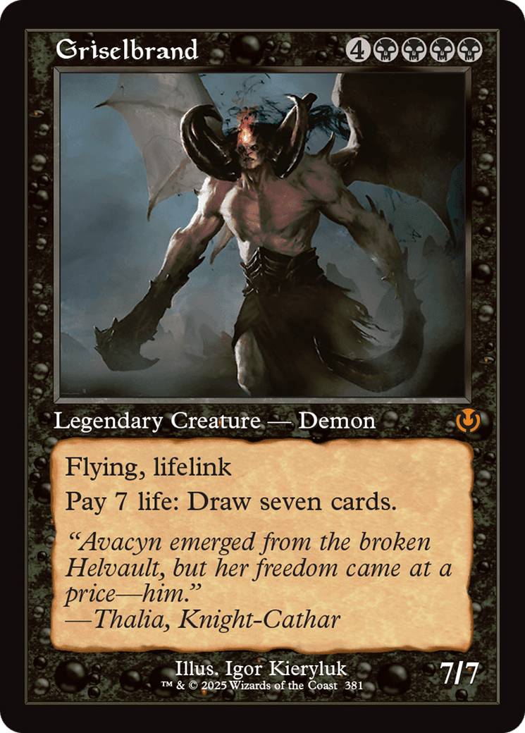Griselbrand (Retro Frame) (-381) [Innistrad Remastered]