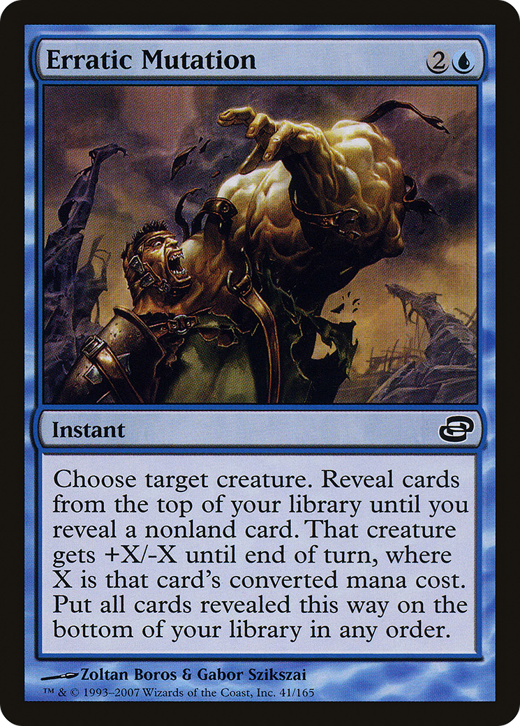 Erratic Mutation [Planar Chaos] Foil