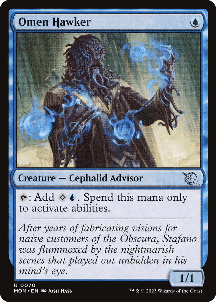 Omen Hawker [March of the Machine] Foil