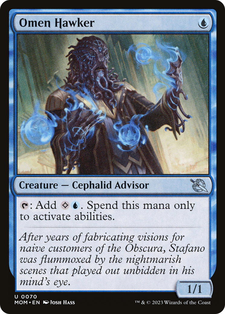 Omen Hawker [March of the Machine] Foil