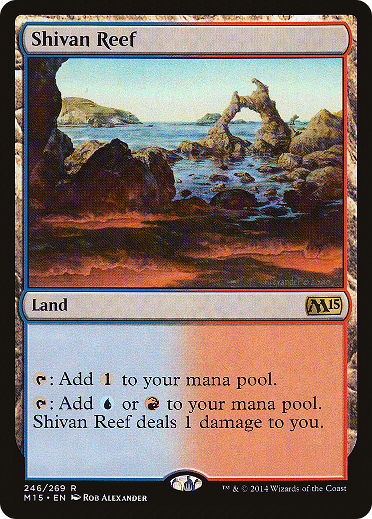 Shivan Reef [Magic 2015] Foil