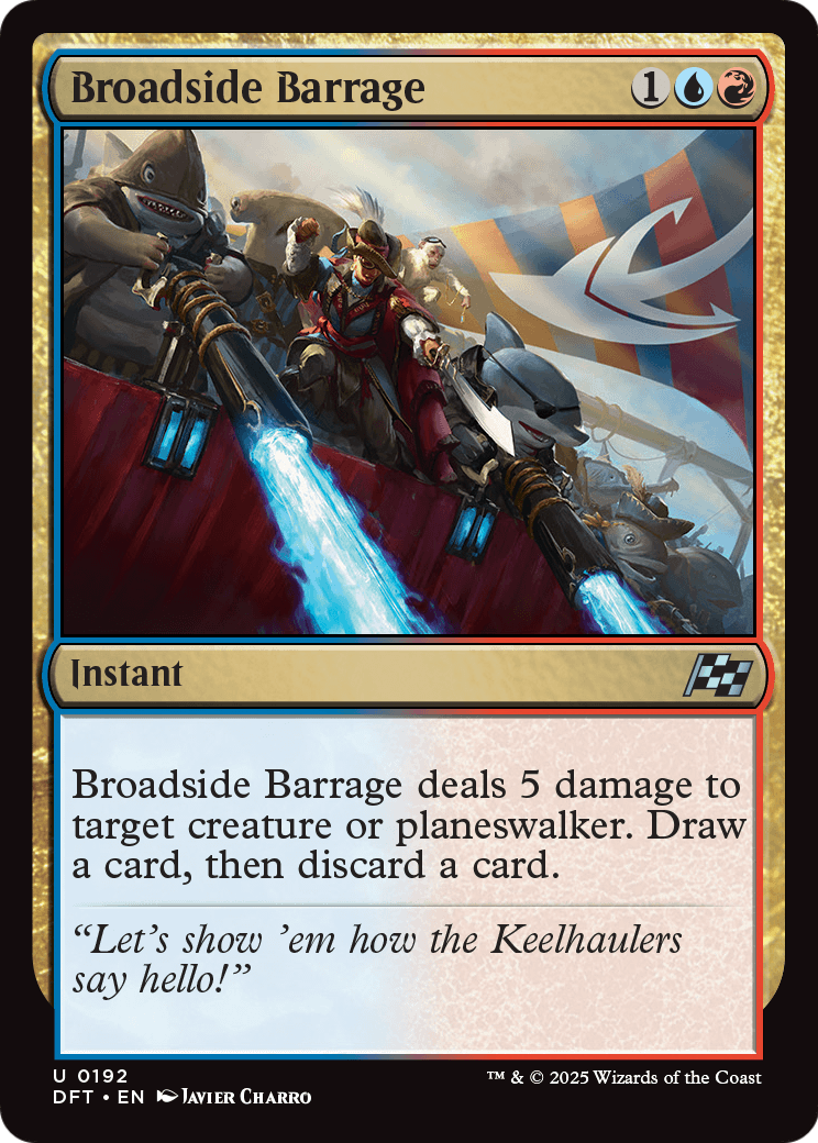 Broadside Barrage |  (192) [Aetherdrift]