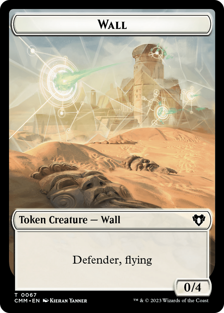 Wall (TCMM-067) - Commander Masters Tokens
