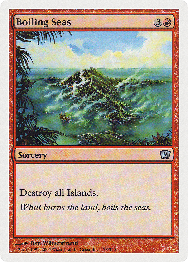 Boiling Seas (9ED-178) - Ninth Edition