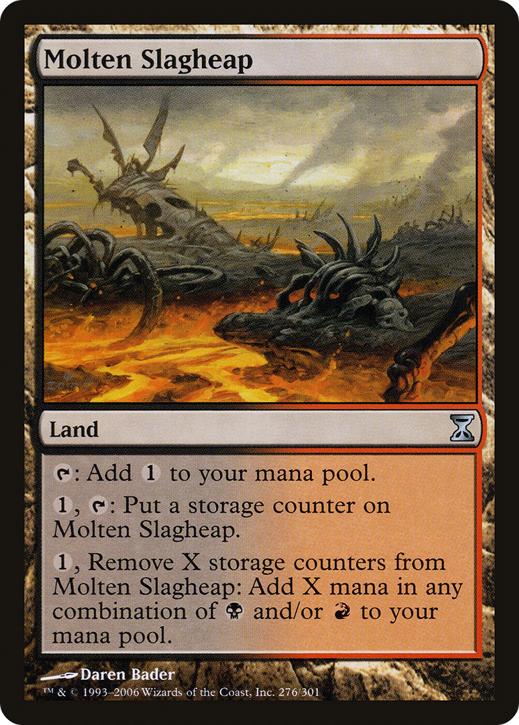 Molten Slagheap [Time Spiral] Foil