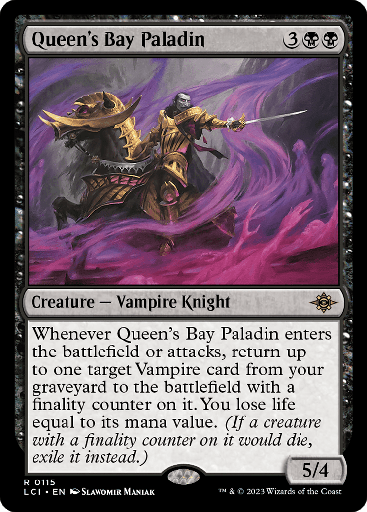 Queen's Bay Paladin [The Lost Caverns of Ixalan] Foil