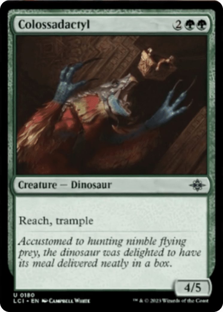 Colossadactyl [The Lost Caverns of Ixalan] Foil