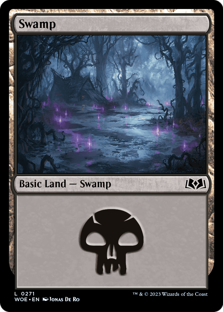 Swamp (0271) [Wilds of Eldraine] Foil