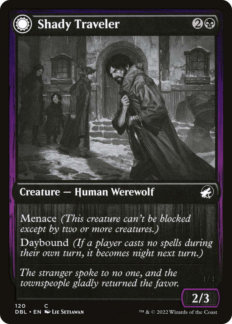 Shady Traveler // Stalking Predator [Innistrad: Double Feature]