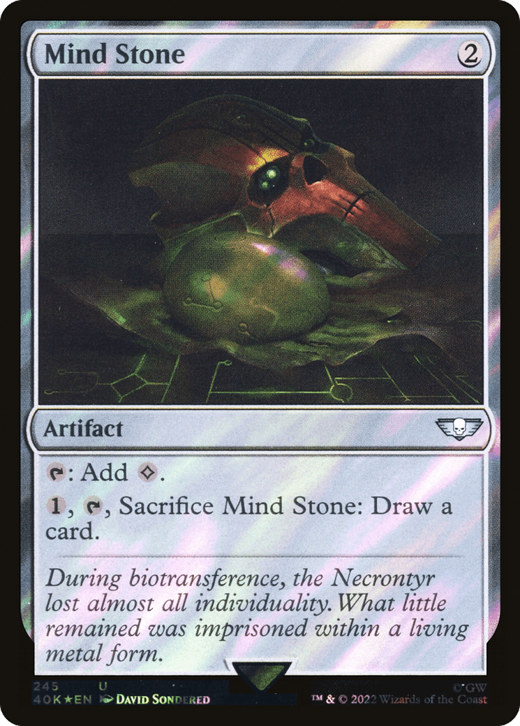Mind Stone (245) (Surge Foil) [Warhammer 40,000]