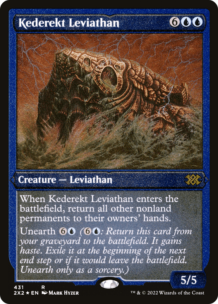 Kederekt Leviathan (Foil Etched) |  Foil (431) [Double Masters 2022]