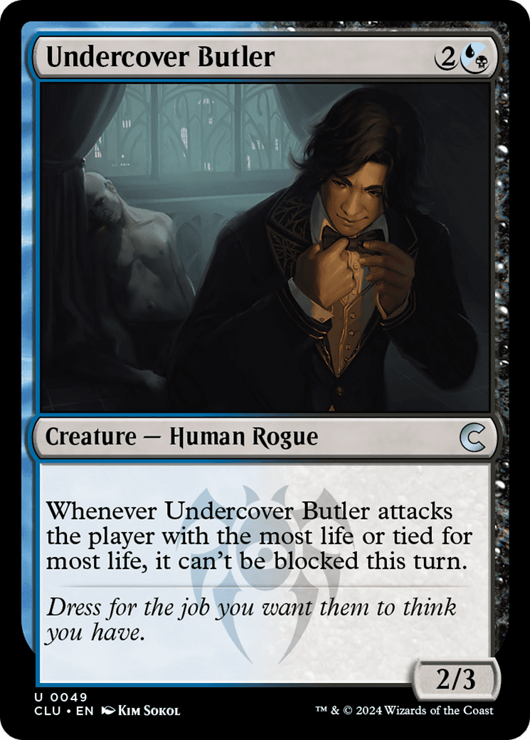 Undercover Butler [Ravnica: Clue Edition] Foil