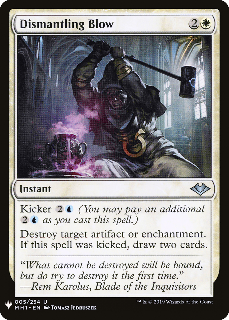Dismantling Blow |  (MH1-5) [The List]