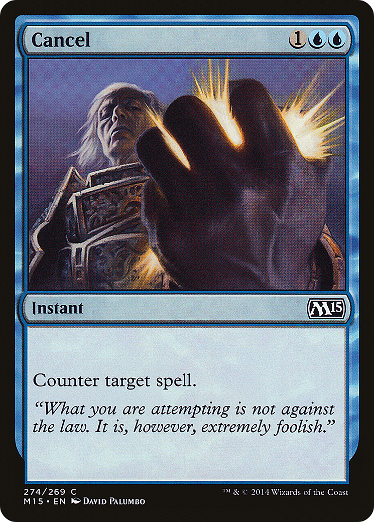 Cancel (274) [Magic 2015]  Foil