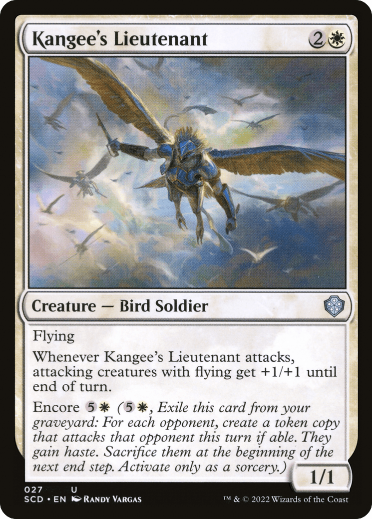 Kangee's Lieutenant [Starter Commander Decks]