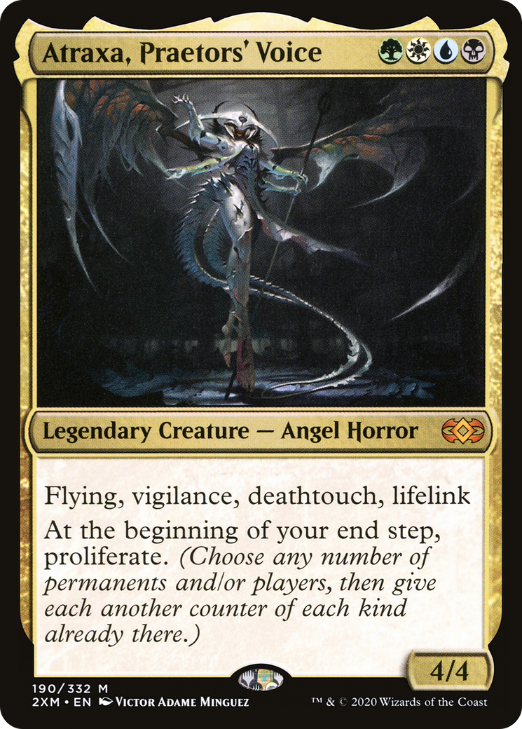 Atraxa, Praetors' Voice [Double Masters] Foil